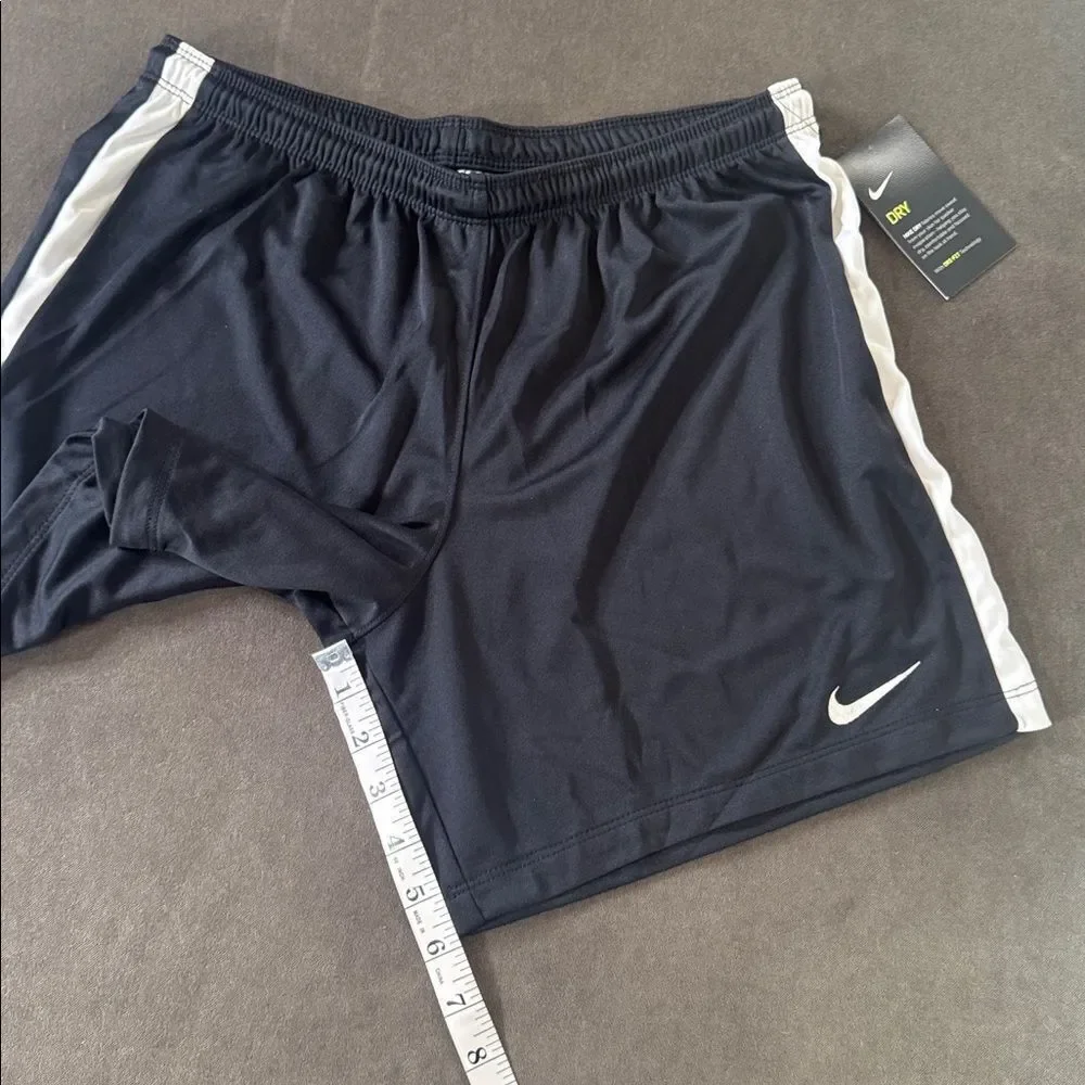 Women’s Nike Dri-Fit Sport Shorts Black Drawstring Waist 725956-010 Size L NWT